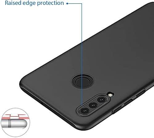 Black Gel Case Tough Shockproof Phone Case Gel Cover Skin for Huawei P30 Lite
