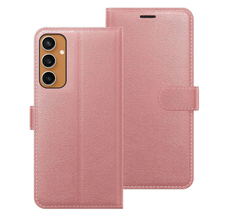 Samsung Galaxy S23 FE Leather Wallet Flip Case with Card Slots