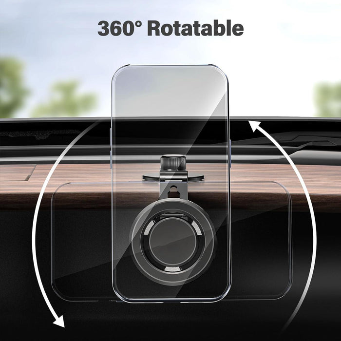 Magnetic car phone holder