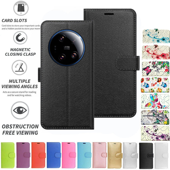 Xiaomi MI 13 Ultra Flip Folio Book Wallet Case