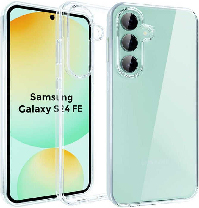Samsung Galaxy S24 FE Silicone Gel Ultra Slim Case Clear