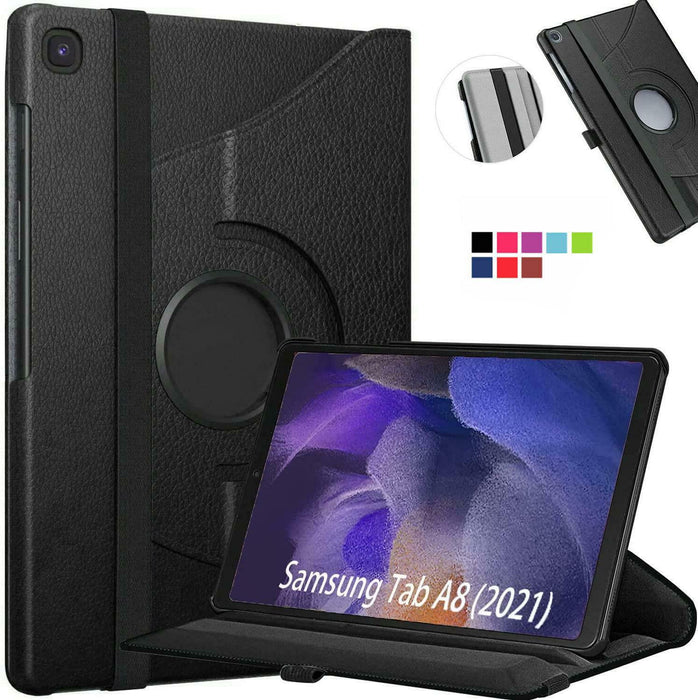 Samsung Galaxy Tab A8 10.5 (2021) (X200) 360° Rotating Folio Case