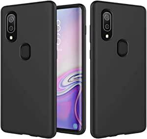 Black Gel Case Tough Shockproof Phone Case Gel Cover Skin for Samsung Galaxy A40