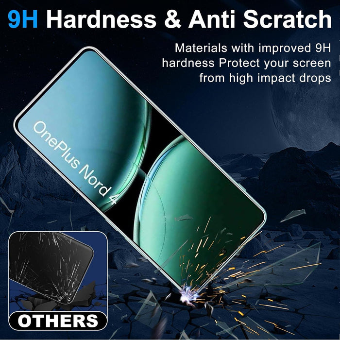 OnePlus Nord 4 Tempered Glass Screen Protector |2.5D|