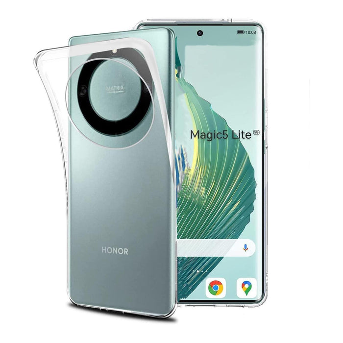 Honor Magic 5 Lite Silicone Gel Ultra Slim Case Clear