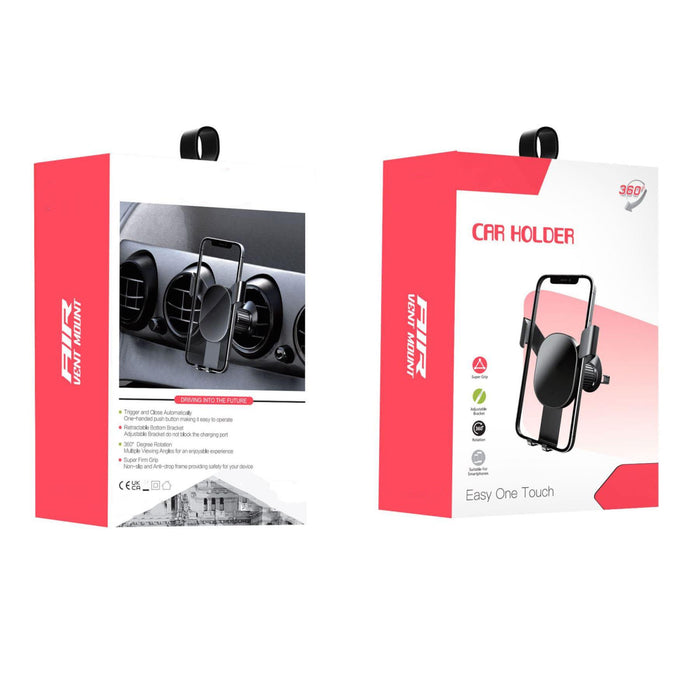 Car Phone Holder 360 Rotation Easy One Touch Holder (VD-HD020)