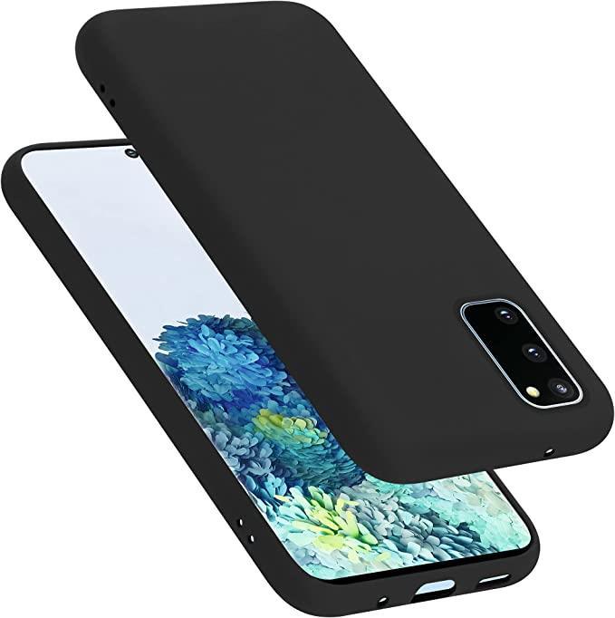 Black Gel Case Tough Shockproof Phone Case Gel Cover for Samsung Galaxy S20 FE