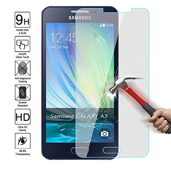 Samsung Galaxy A3 (2015) Tempered Glass Screen Protector |2.5D|