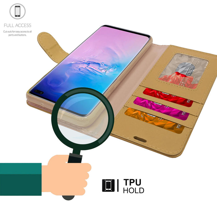 Samsung Galaxy S10 Plus | Flip Folio Book Wallet Case
