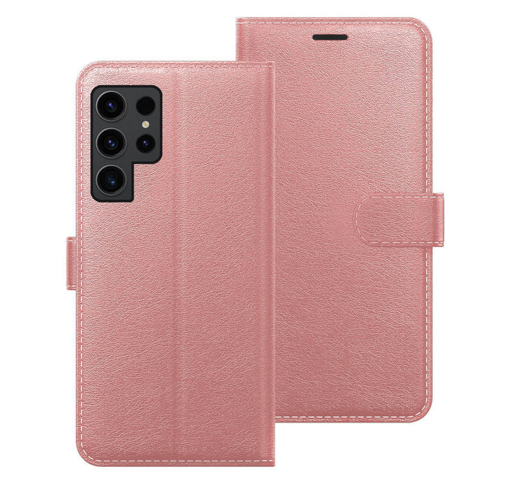 Samsung Galaxy S23 Ultra Flip Folio Book Wallet Case