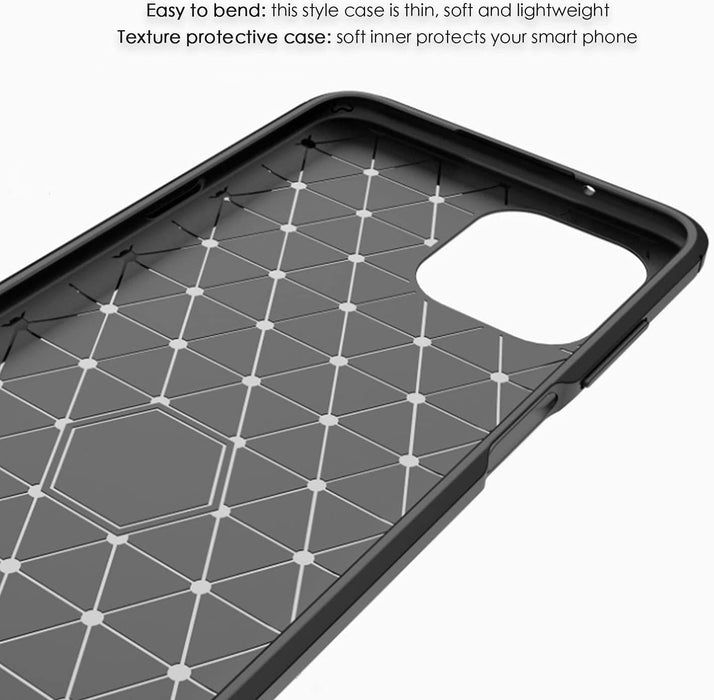 For Motorola Edge 20 Lite Armour Shockproof Gel Case Silicone Cover Case Thin