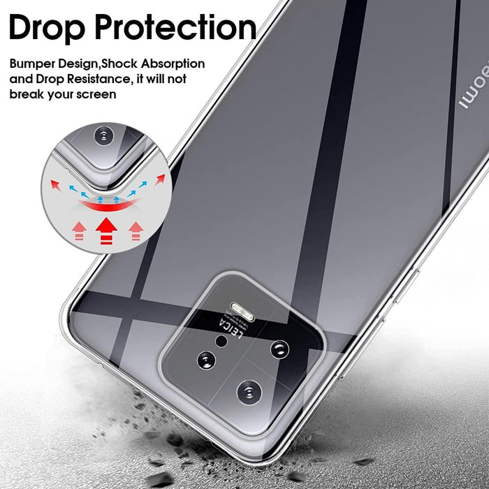 Xiaomi 13 Silicone Gel Ultra Slim Case Clear