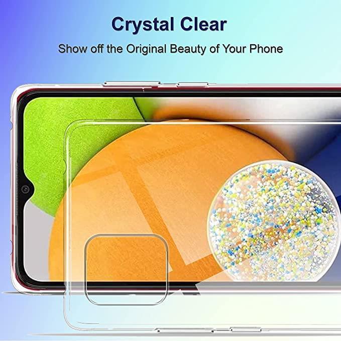 Samsung Galaxy A03 Silicone Gel Ultra Slim Case Clear