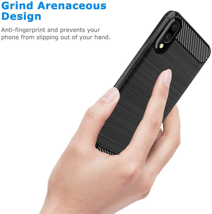 For Samsung A10 Armour Shockproof Gel Case Silicone Cover Case Thin