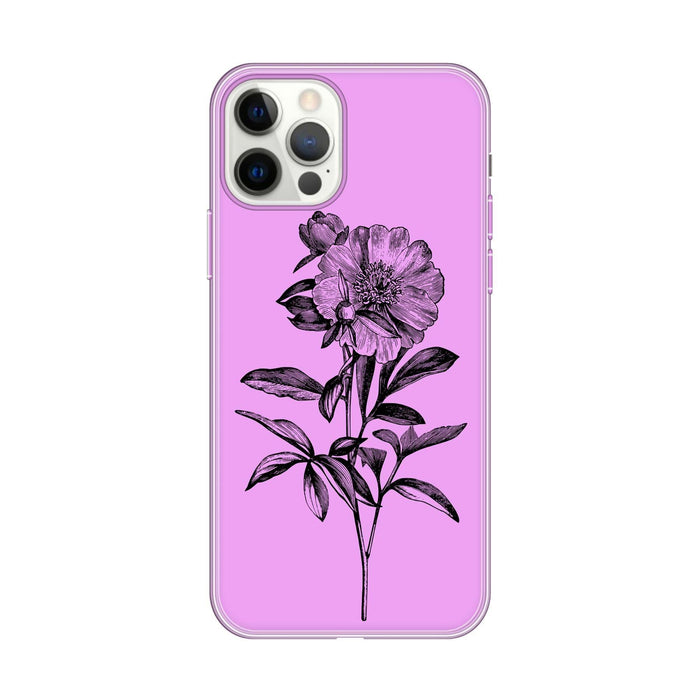 Personalised Case Silicone Gel Ultra Slim for All Apple Mobiles - FLO368