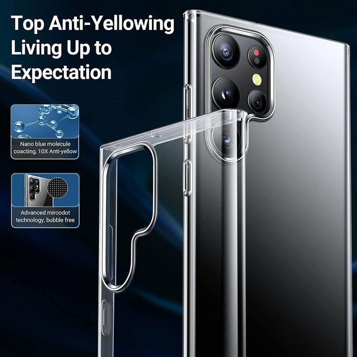 Samsung Galaxy S22 Ultra Silicone Gel Ultra Slim Case Clear