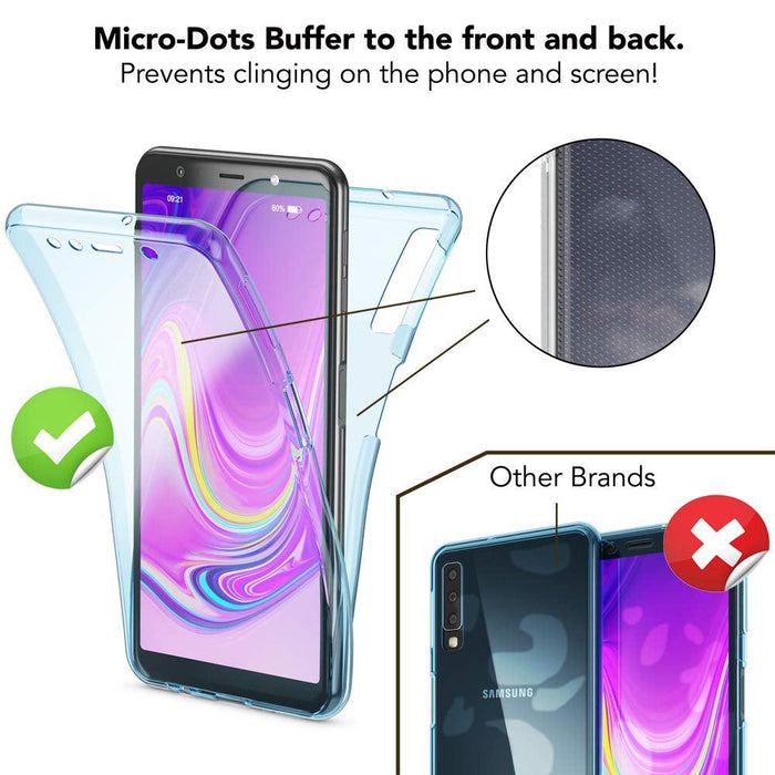 Samsung Galaxy A40 Front and Back 360 Protection Case