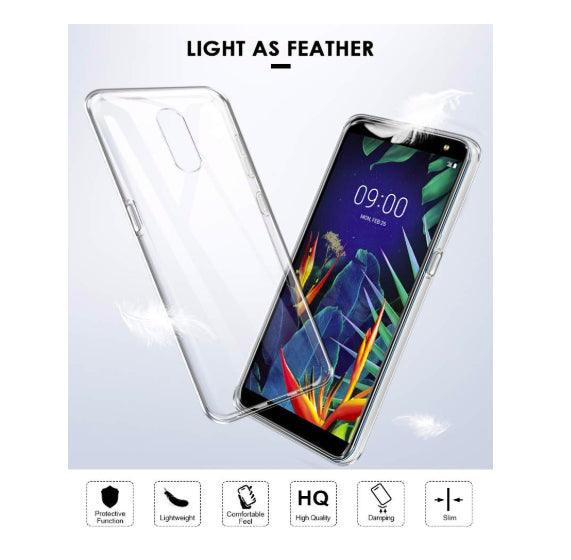 LG K40 Silicone Gel Ultra Slim Case Clear