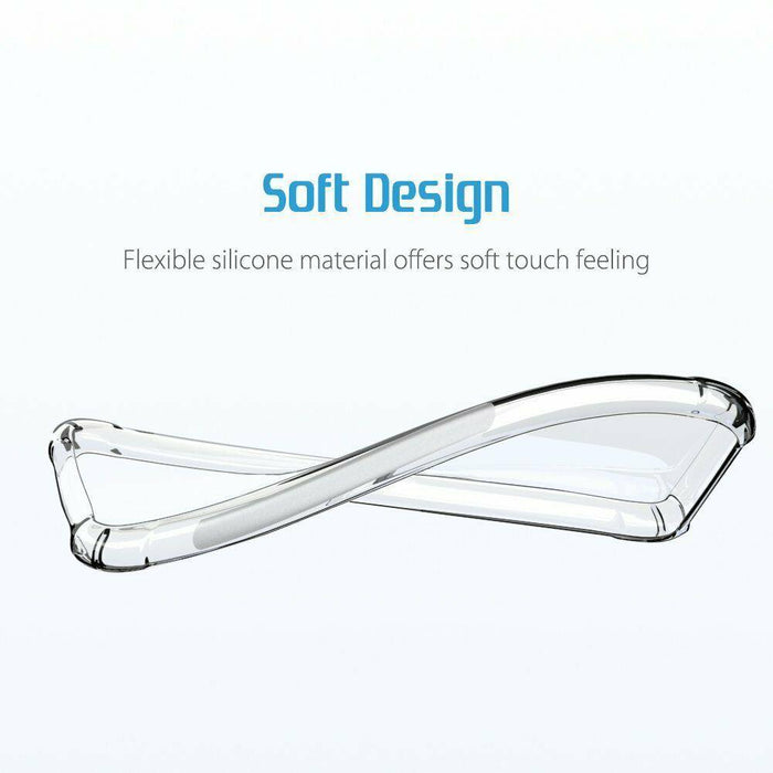 Samsung Galaxy Note 10+ Silicone Gel Ultra Slim Case Clear