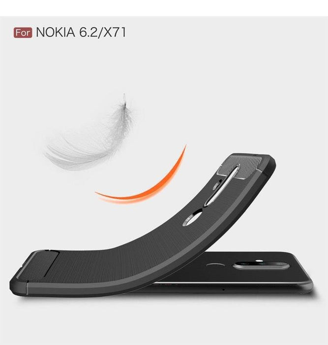 For NOKIA 6.2, 7.2 Armour Shockproof Gel Case Silicone Cover Case Thin