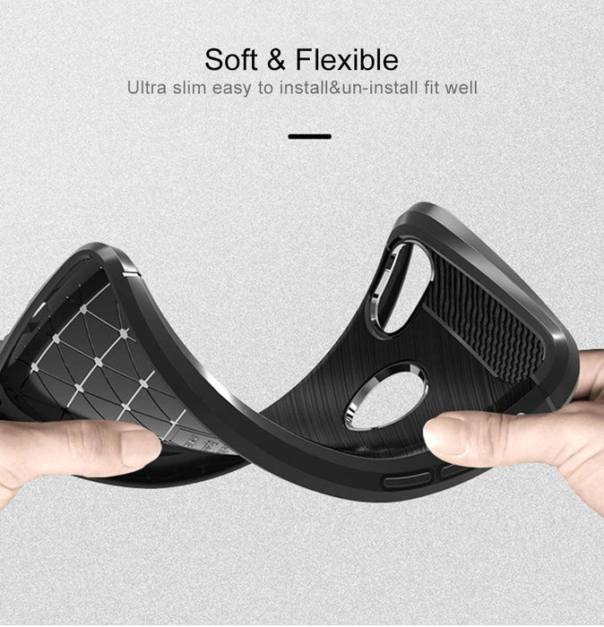 For Samsung A20e Armour Shockproof Gel Case Silicone Cover Case Thin