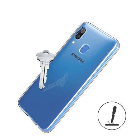 Samsung Galaxy A20 / A30 Silicone Gel Ultra Slim Case Clear