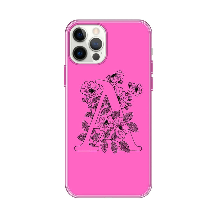 Personalised Case Silicone Gel Ultra Slim for All Apple Mobiles - FLO41