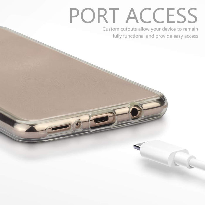 Samsung Galaxy A7 (2018) Silicone Gel Ultra Slim Case Clear