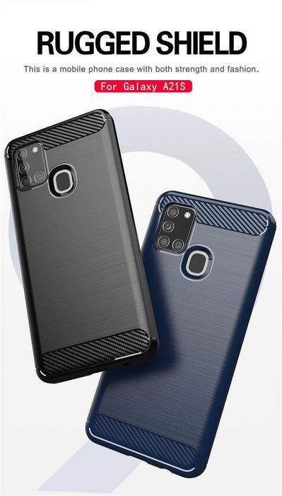 For Samsung Galaxy S21 Ultra 5G Armour Shockproof Gel Case Silicone Cover Case Thin