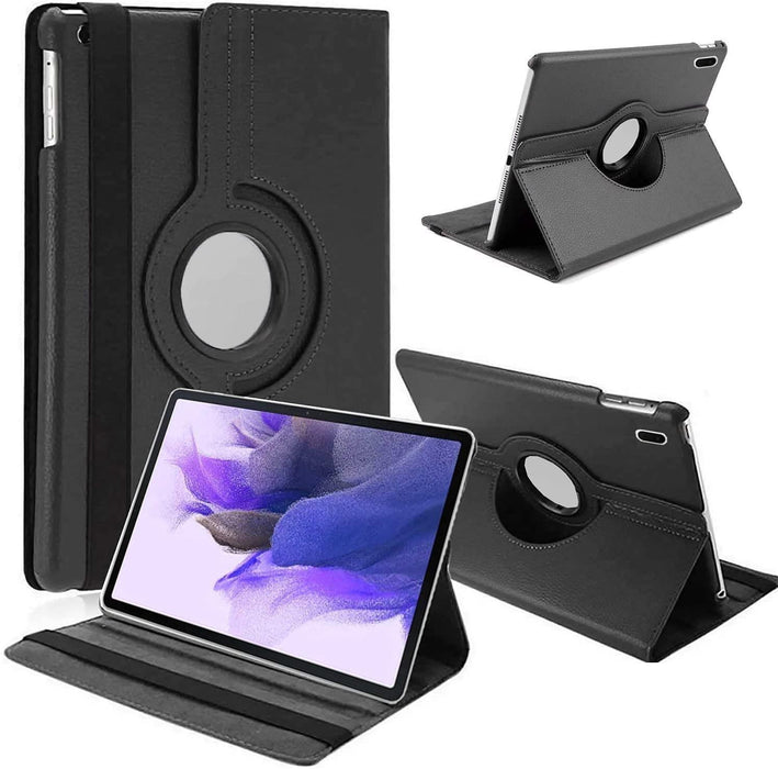 Samsung Galaxy Tab S7 FE 12.4" (2021) T730 T736, Tab S8+ 12.4" (2022) X800 X806, 360 Rotating Folio Case