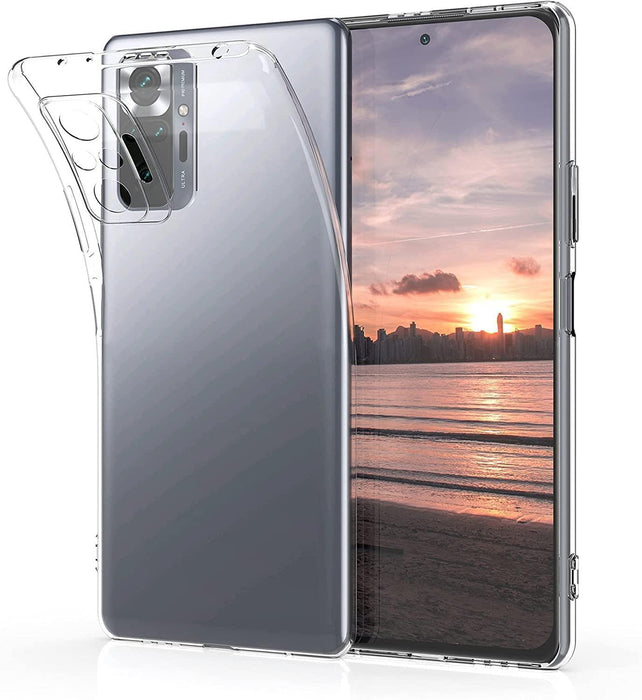 Xiaomi Redmi Note 10 Pro Silicone Gel Ultra Slim Case Clear