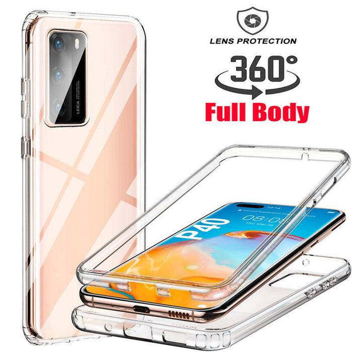 Huawei P40 Front and Back 360 Protection Case