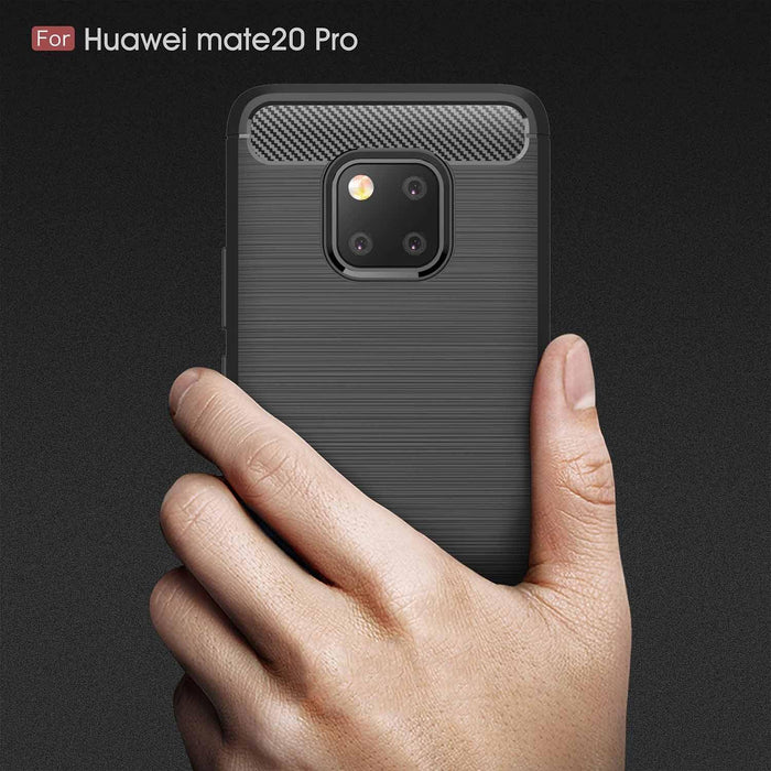 For Huawei Mate 20 Pro Armour Shockproof Gel Case Silicone Cover Case Thin