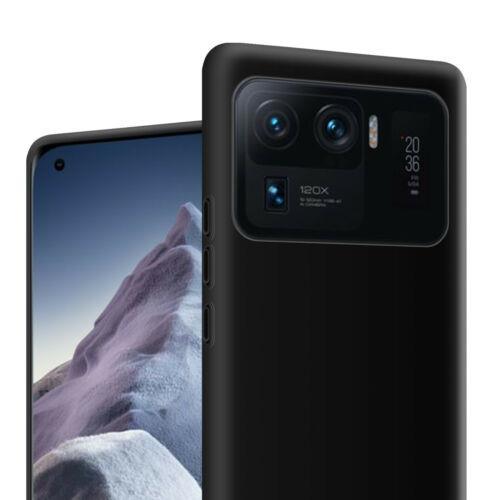 Black Gel Case Tough Shockproof Phone Case Gel Cover Skin for Xiaomi 11 ULTRA