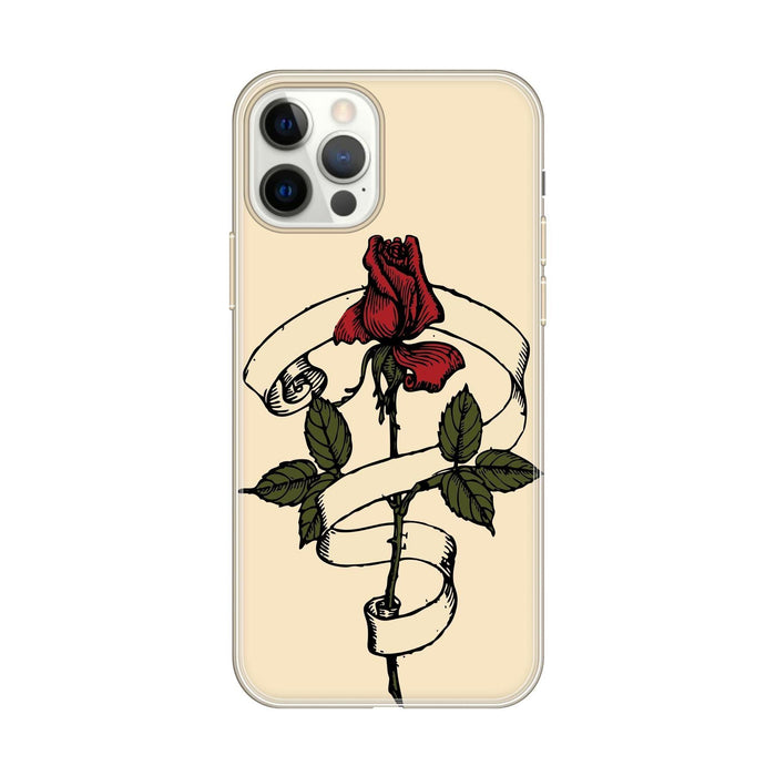 Personalised Case Silicone Gel Ultra Slim for All Apple Mobiles - FLO120