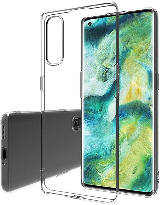 Oppo Find X2 Pro Silicone Gel Ultra Slim Case Clear