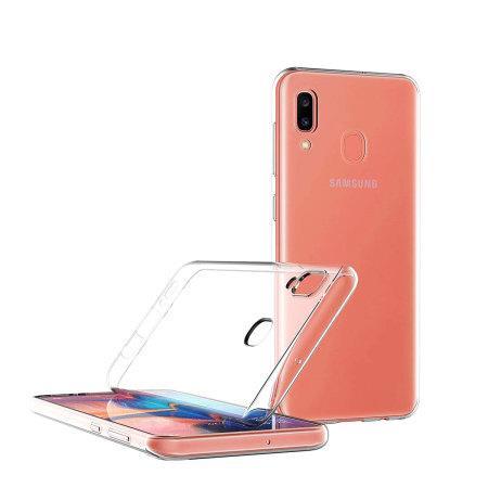 Samsung Galaxy A20 / A30 Silicone Gel Ultra Slim Case Clear