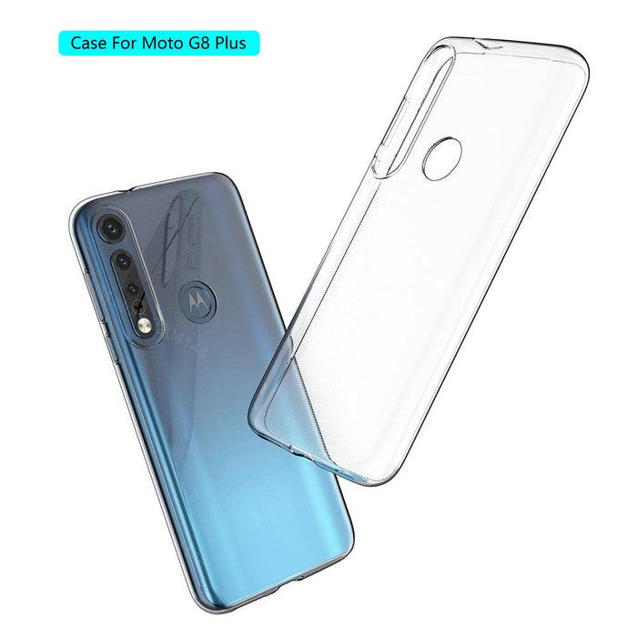 Motorola G8 Plus Silicone Gel Ultra Slim Case Clear