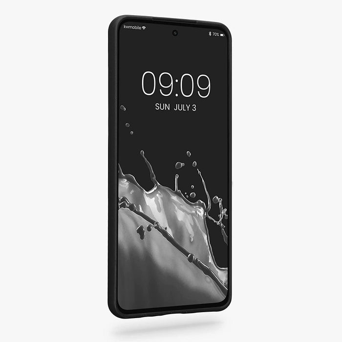 Black Gel Case Tough Shockproof Phone Case Gel Cover Skin for Moto G82
