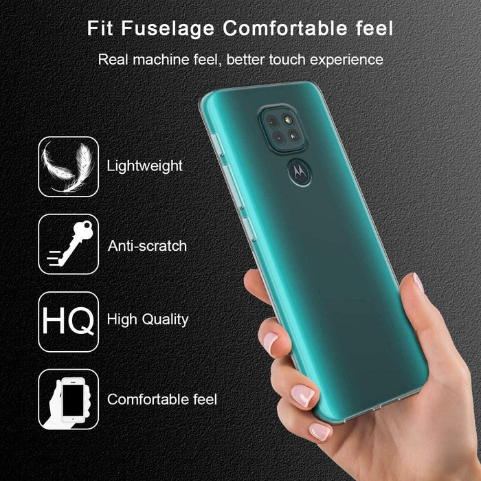 Motorola Moto Edge 20 Pro Silicone Gel Ultra Slim Case Clear