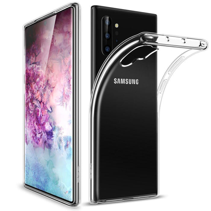 Samsung Galaxy Note 10+ Silicone Gel Ultra Slim Case Clear