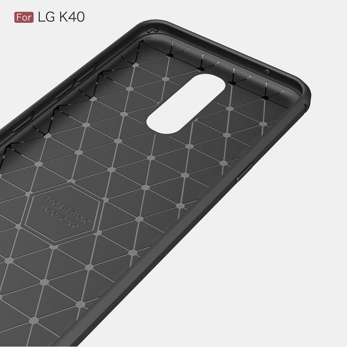 For LG K40 Armour Shockproof Gel Case Silicone Cover Case Thin