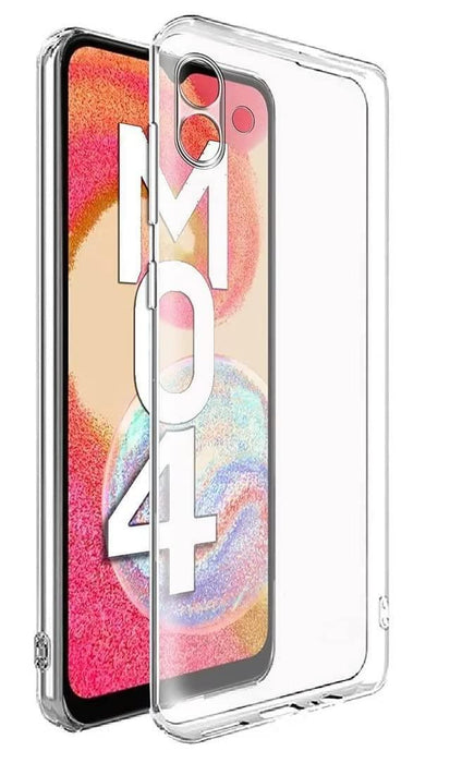 Samsung Galaxy A04e Silicone Gel Ultra Slim Case Clear