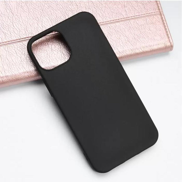 Black Gel Case Tough Shockproof Phone Case Gel Cover Skin for iPhone 12 MINI