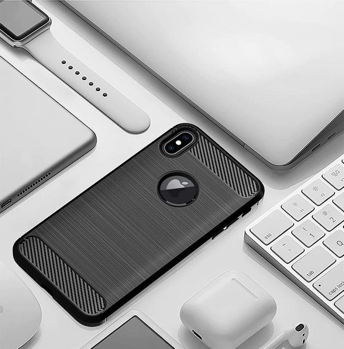 For Apple iPhone Xs Max Armour Shockproof Gel Case Silicone Cover Case Thin