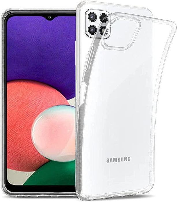 Samsung Galaxy A22 5G Silicone Gel Ultra Slim Case Clear
