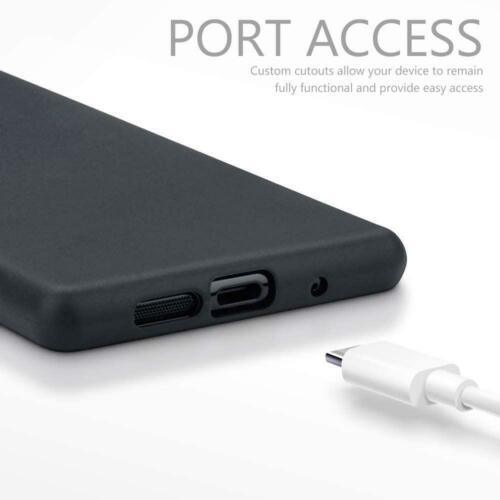 Black Gel Case Tough Shockproof Phone Case Gel Cover Skin for Sony Xperia 1 III