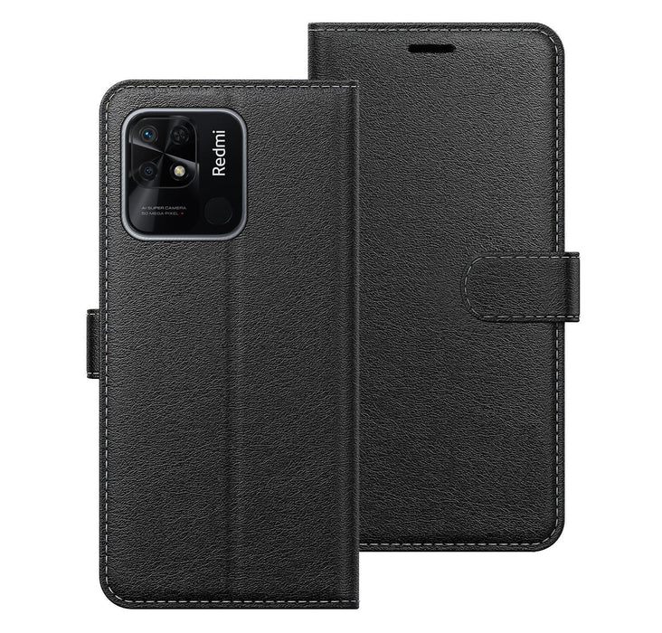 Xiaomi Redmi 10C Flip Folio Book Wallet Case