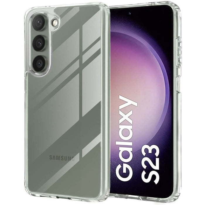 Samsung Galaxy S23 Silicone Gel Ultra Slim Case Clear