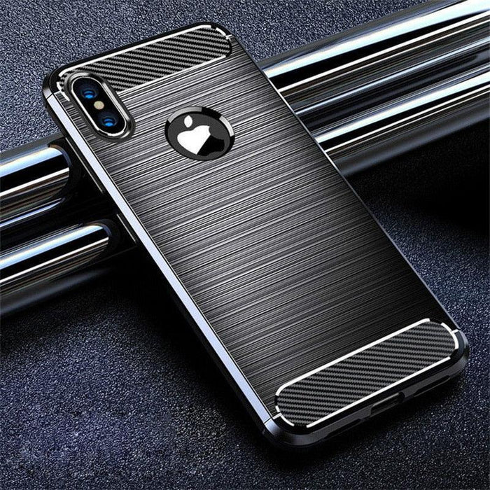 For Apple iPhone Xs Max Armour Shockproof Gel Case Silicone Cover Case Thin